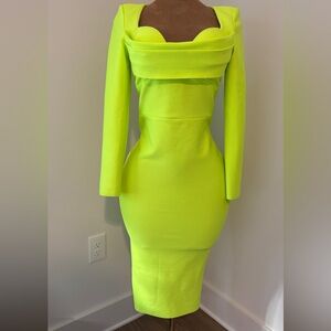 BodyCon Neon Dress